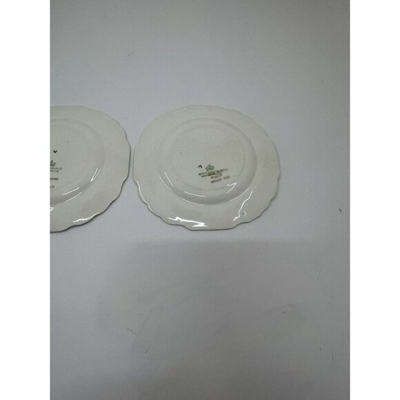 Myott Cherry Ripe Bone China Salad Side Plates x2 English Floral Vintage - Picture 6 of 7